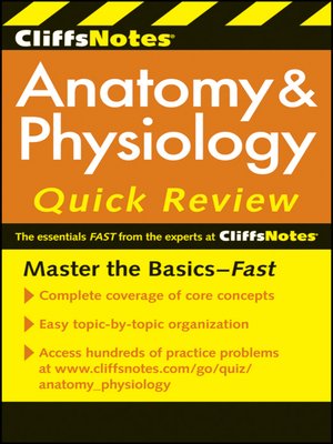 cover image of CliffsNotes Anatomy and Physiology Quick Review
